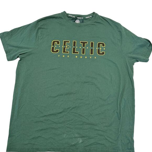 Celtic FC T-Shirt Men’s XL Green Bhoys Est 1888 Soccer Football Club Scotland - Picture 1 of 3